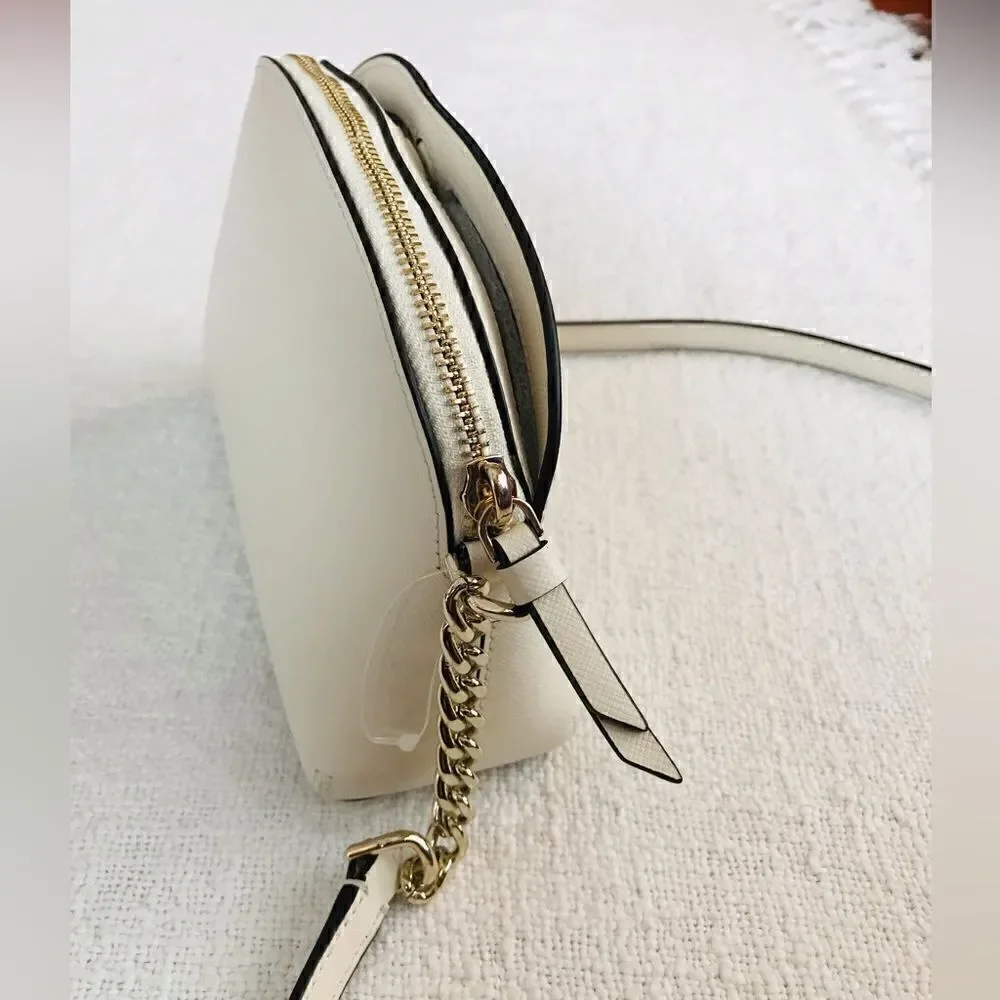 KATE SPADE NEW YORK | BRAND NEW |  Saffiano Leather Crossbody Bag in Bone.